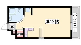 ラ・パルフェ・ド・フォワイエ【1階】の間取り