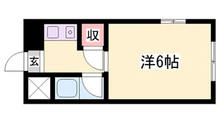 千鳥川ドミトリー【2階】の間取り