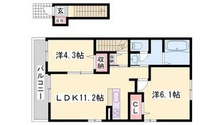 ange.A【2階】の間取り