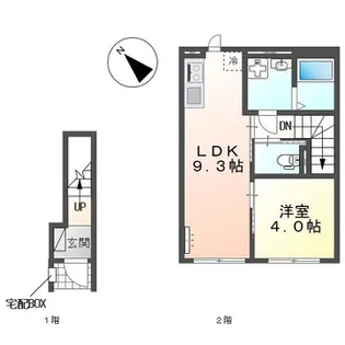 クレリア【2階】の間取り
