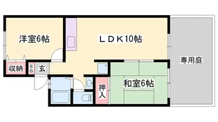 ピュアリティ21【103号室】の間取り