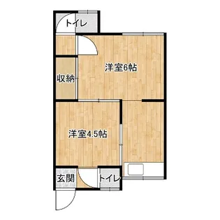 赤根荘【101号室】の間取り