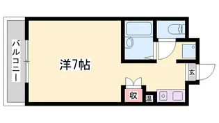 ライフタウンⅡ【3階】の間取り