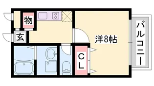 ベルフローラ【2階】の間取り