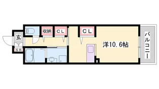 ヴィダ・アルボレス【106号室】の間取り