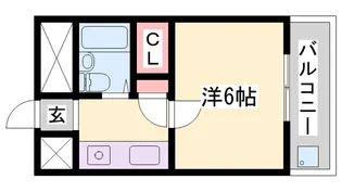 ロイヤル東加古川【3階】の間取り