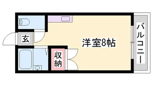 ブルースノーシラクニ【1階】の間取り