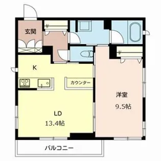 Casa MoNo【301号室】の間取り