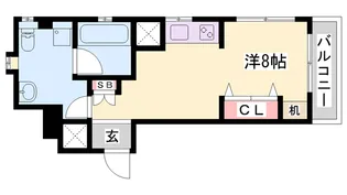 ハイメゾンヴェルデ【303号室】の間取り