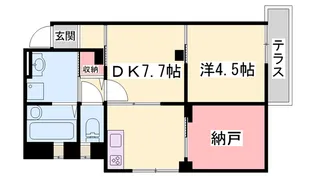Iハイツ【1階】の間取り