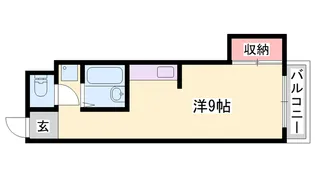 レジデンス西庄【2階】の間取り