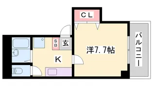 クレアトゥールOTSUKA【307号室】の間取り