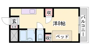 My-R太子【1階】の間取り