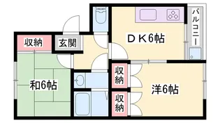 ペイズリーハイツ【201号室】の間取り