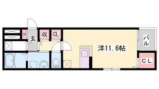 ジュエル【4階】の間取り