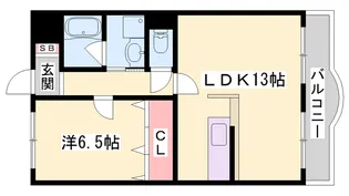 グランコンフォート【202号室】の間取り