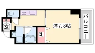 エクセル姫路【5階】の間取り