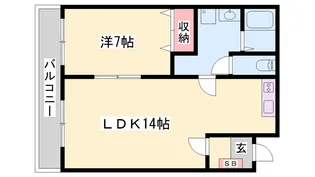 シティライフ北条【2階】の間取り