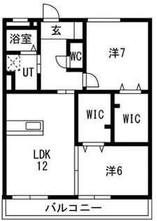 クリスタルハイツ【3階】の間取り