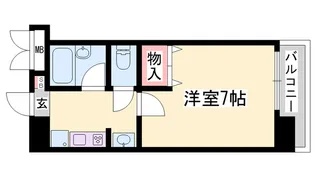 リバーパーク北条【3階】の間取り