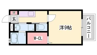 コンフォートテクノIII【1階】の間取り