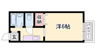 サンライフ・アイE【2階】の間取り