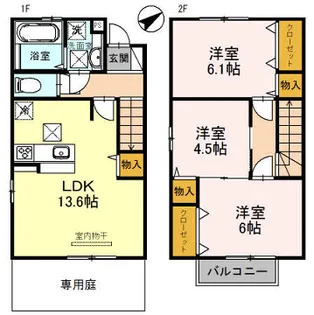 アネックス憩【1階】の間取り