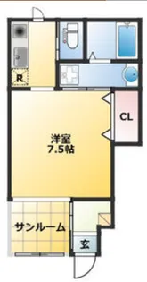 Creatio【1階】の間取り