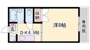 サンコーポ車崎【2階】の間取り