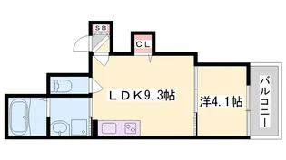 F asecia caph【1階】の間取り
