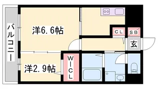 マジェスティーコート【305号室】の間取り