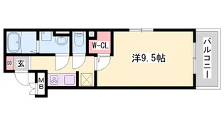 メゾン エイスイ【201号室】の間取り