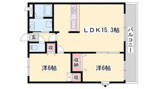 ディア エスタシオン【2階】の間取り