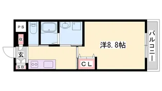 ソネテラス【103号室】の間取り
