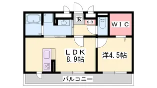 アーバンハイツ川田【3階】の間取り