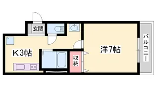 メゾン・ドゥ・アンジュ【201号室】の間取り
