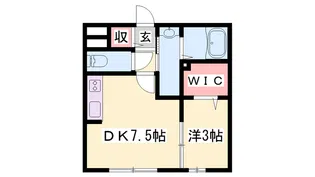 ララしらはま【1階】の間取り