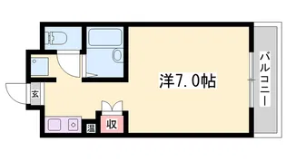 ライフタウンⅡ【4階】の間取り