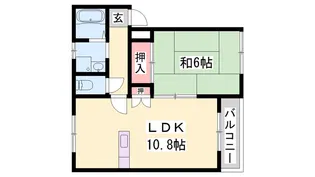 フローラⅠ【2階】の間取り