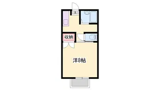 ゼスト【203号室】の間取り