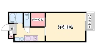 flat大村Ⅲ【1階】の間取り