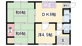 兵庫県姫路市青山北2丁目【一戸建】の間取り