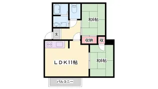 プルミエールガーデン【2階】の間取り