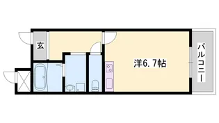 マンションマタージュ【2階】の間取り