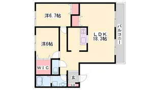 アベニュー【2階】の間取り