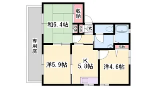 ディアス21【1階】の間取り
