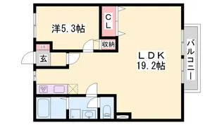 ファミィール永和【2階】の間取り