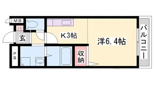 カーサ・プロムナード【2階】の間取り