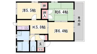 ディアス大塩【0107号室】の間取り