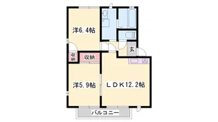 MAISON SONE【2階】の間取り